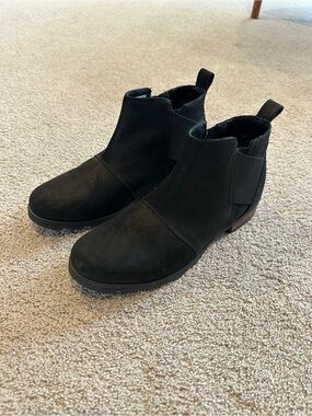 Women’s Sorel Waterproof Suede Ankle Boots